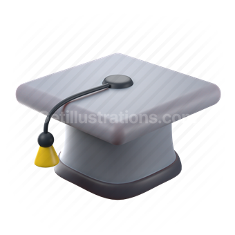 graduation, graduate, cap, degree, diploma, certificate, certification